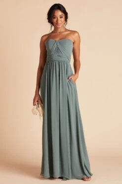 Grace Convertible Dress - Sea Glass -Elegance Bridal Store 811a360c22aa581c1c5c2f21a4a36ce5