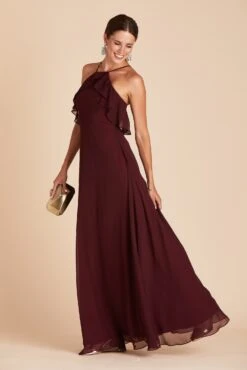 Jules Dress - Cabernet