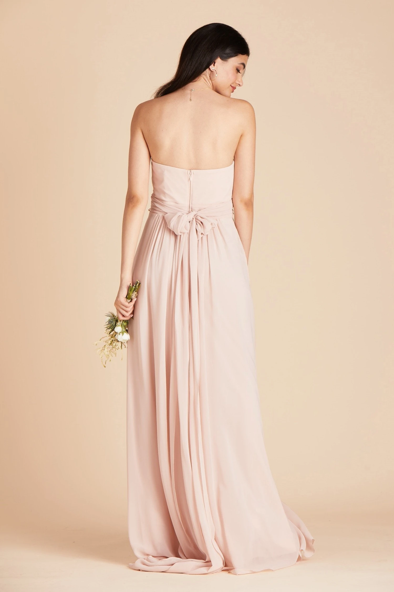 Grace Convertible Dress - Pale Blush 13 Grace Convertible Dress - Pale Blush - Image 11