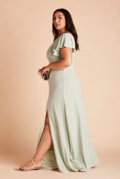 Hannah Crepe Dress - Sage -Elegance Bridal Store 87d9896fce56e7e942cafa1b958a4d2b 7104f77f 7f6f 474e 87ce d9321287db22