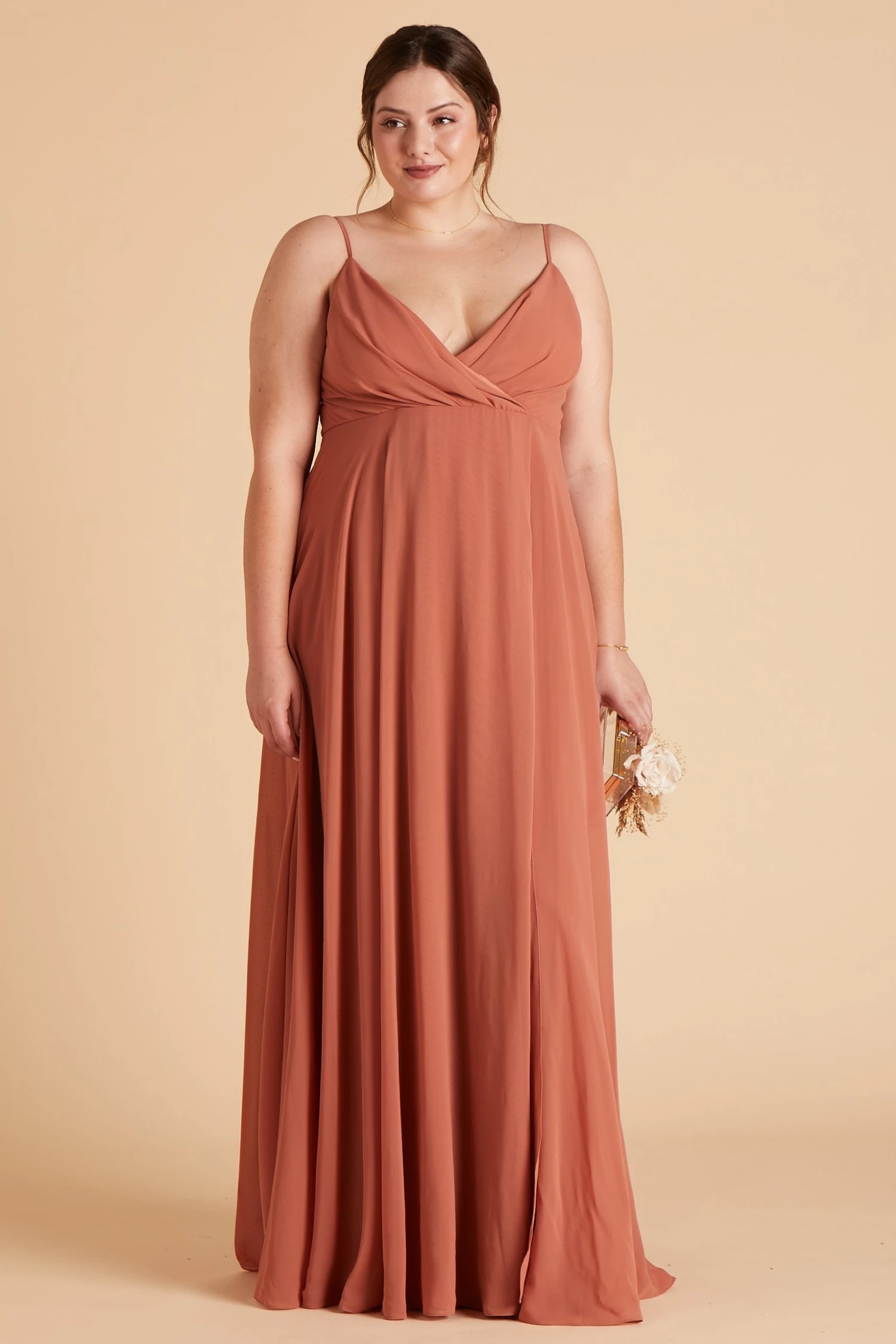 Kaia Dress - Terracotta 4 Kaia Dress - Terracotta - Image 2