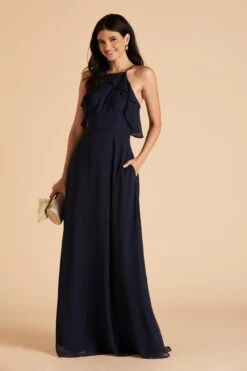 Jules Dress - Navy