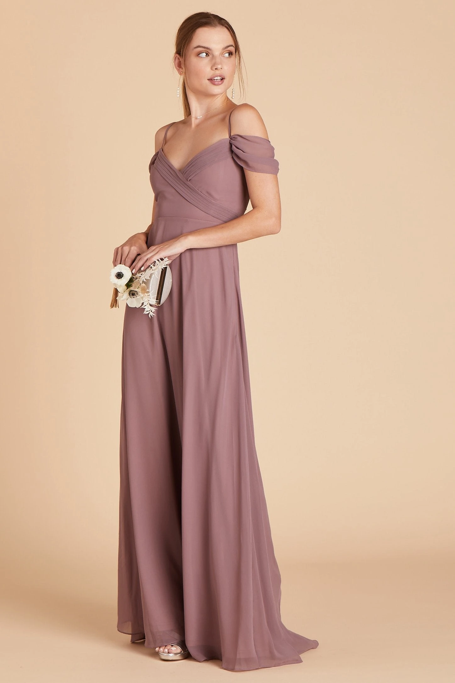 Spence Convertible Dress - Dark Mauve 13 Spence Convertible Dress - Dark Mauve - Image 11