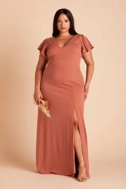 Hannah Crepe Dress - Terracotta -Elegance Bridal Store 962a824a185ca717b1951d7db6a63fc5 441d4c48 8094 4e94 a249 9a70d9a7050b