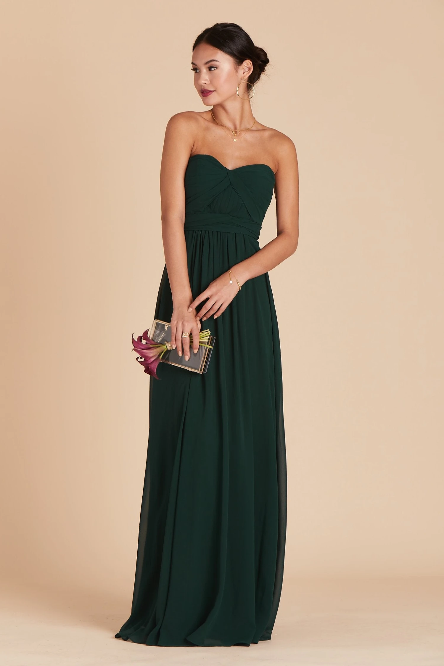 Grace Convertible Dress - Emerald 10 Grace Convertible Dress - Emerald - Image 8