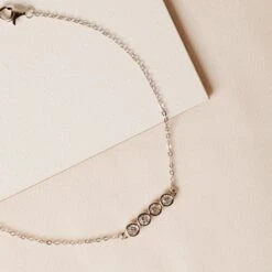 Crystal Tennis Bracelet -Elegance Bridal Store 9W5A3690