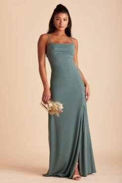 Ash Crepe Dress - Sea Glass 21 Ash Crepe Dress - Sea Glass -Elegance Bridal Store 9d8293c60a6c41db0f97b6fd3712295d