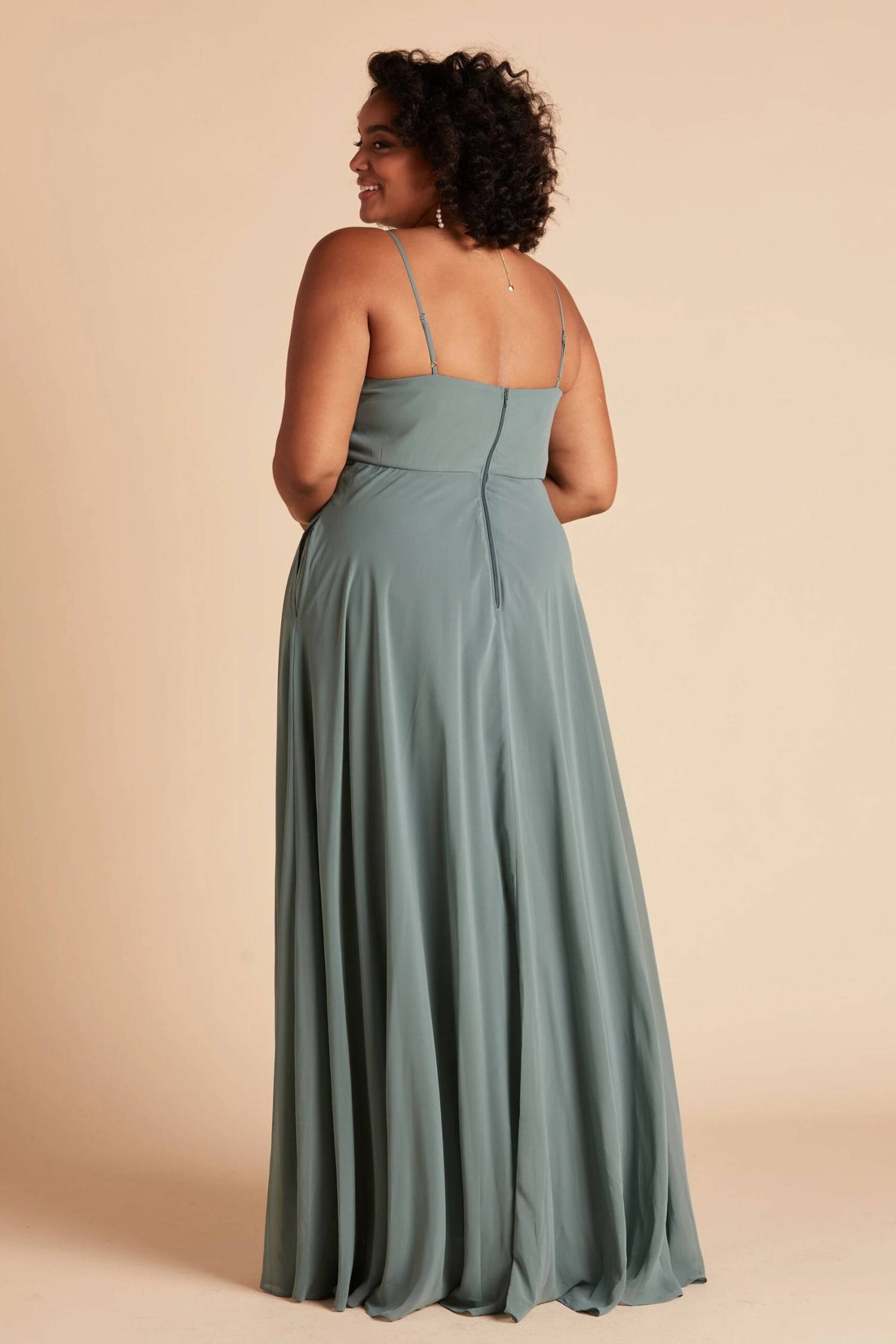 Kaia Dress - Sea Glass 17 Kaia Dress - Sea Glass - Image 15