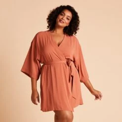 Karen Robe - Terracotta -Elegance Bridal Store 9edc3f925007e291b398e98da59d3f24