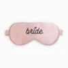 Silk Bride Sleep Mask - Pink