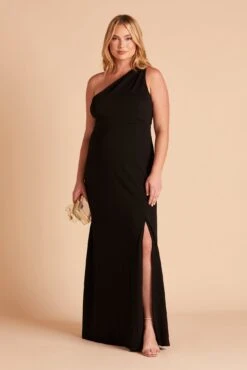 Kira Crepe Dress - Black -Elegance Bridal Store BI2C4B 1 1b8b4da0 da3c 4b0e a6b9 b627168f1624
