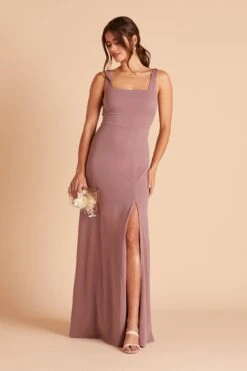 Alex Convertible Dress - Dark Mauve 22 Alex Convertible Dress - Dark Mauve -Elegance Bridal Store BI662A 1