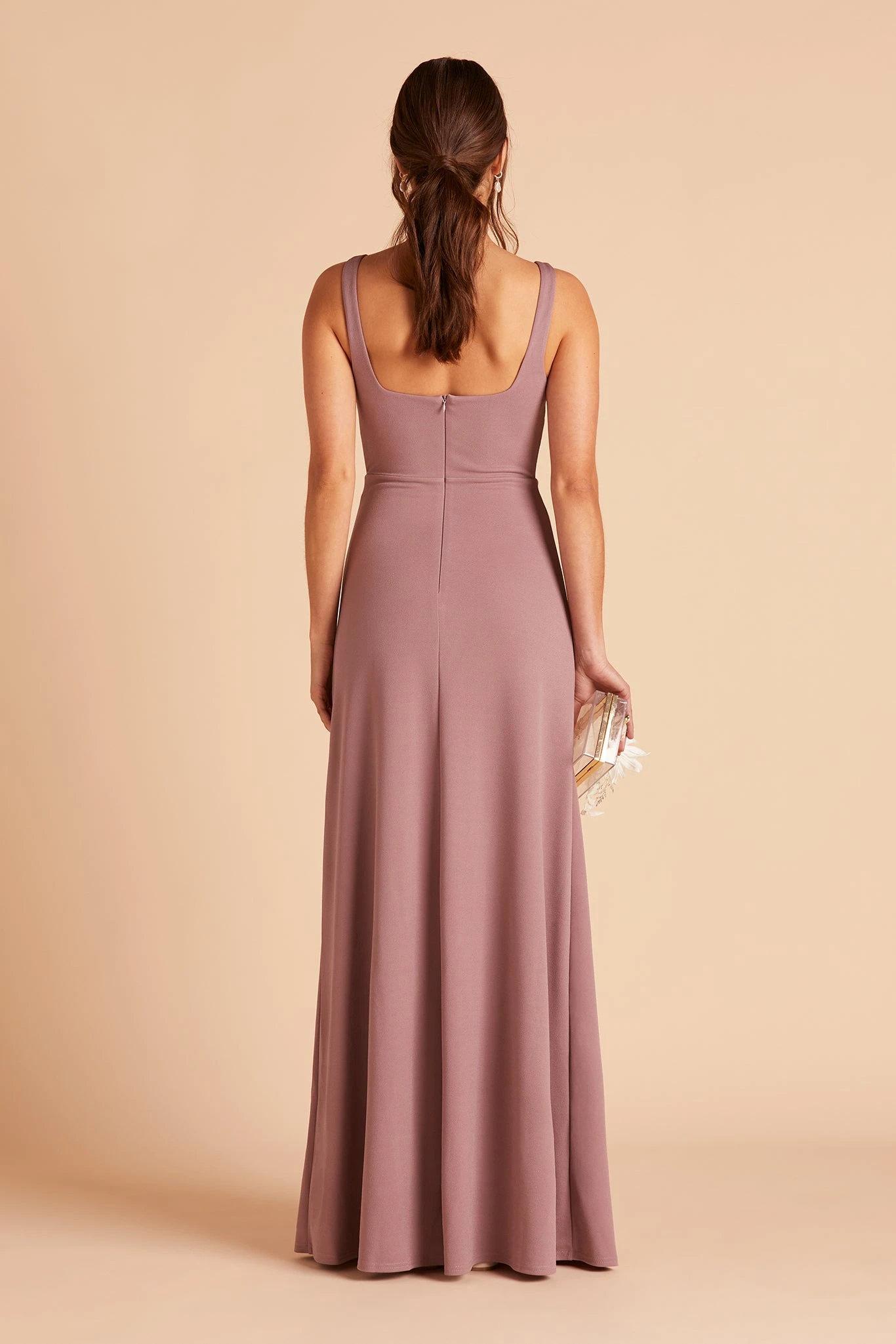 Alex Convertible Dress - Dark Mauve 10 Alex Convertible Dress - Dark Mauve - Image 8