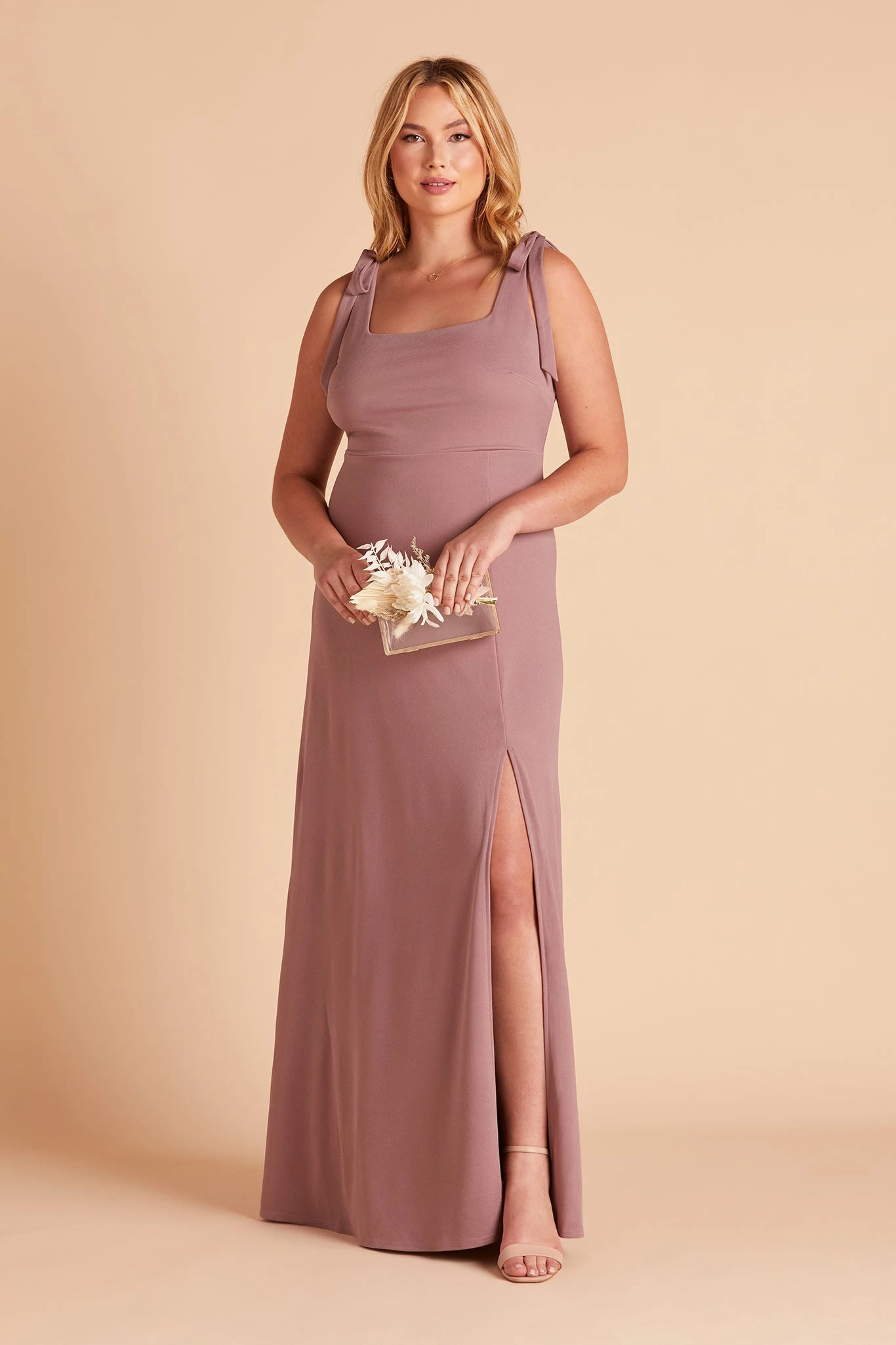 Alex Convertible Dress - Dark Mauve 18 Alex Convertible Dress - Dark Mauve - Image 16