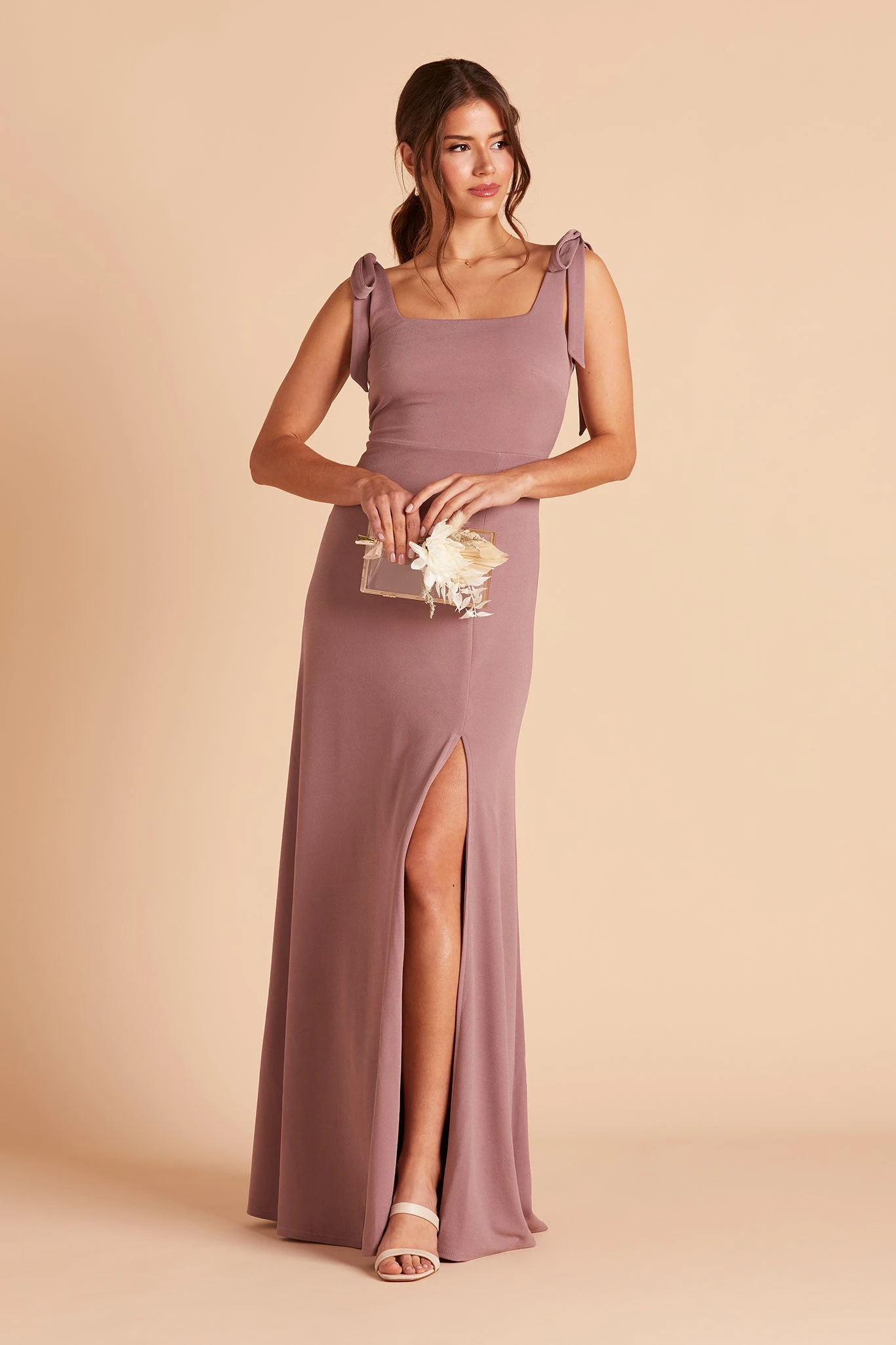 Alex Convertible Dress - Dark Mauve 11 Alex Convertible Dress - Dark Mauve - Image 9