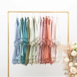 Claudine Lace Robe - Twilight -Elegance Bridal Store BIRDYGREY SILKROBES1063.CROPPED.RT 19c32b8d ba86 4304 a3f7 94a29d7afd62