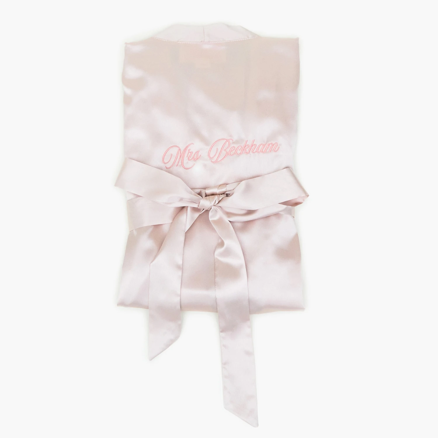 Claudine Lace Robe - Pale Blush 11 Claudine Lace Robe - Pale Blush - Image 9