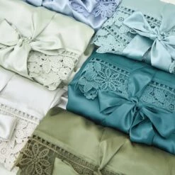 Claudine Lace Robe - Olive -Elegance Bridal Store BIRDYGREY SILKROBES1496.CROPPED.RT 1f1460ba 2309 4012 970a 2630815133e8