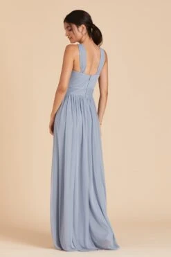Kiko Chiffon Dress - Dusty Blue 13 Kiko Chiffon Dress - Dusty Blue -Elegance Bridal Store BIRDYGREY KIKOBRIDESMAIDDRESS DUSTYBLUE 1