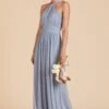 Kiko Chiffon Dress - Dusty Blue -Elegance Bridal Store BIRDYGREY KIKOBRIDESMAIDDRESS DUSTYBLUE 4