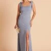 Alex Convertible Dress - Dusty Blue -Elegance Bridal Store BIRDY GREY ALEX CONVERTIBLE BRIDESMAID DRESS DUSTY BLUE 04