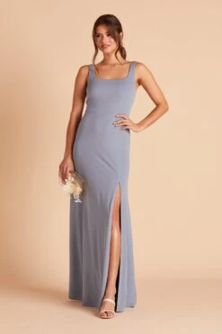 Alex Convertible Dress - Dusty Blue -Elegance Bridal Store BIRDY GREY ALEX CONVERTIBLE BRIDESMAID DRESS DUSTY BLUE 08