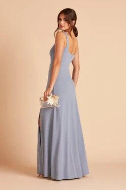 Alex Convertible Dress - Dusty Blue -Elegance Bridal Store BIRDY GREY ALEX CONVERTIBLE BRIDESMAID DRESS DUSTY BLUE 12