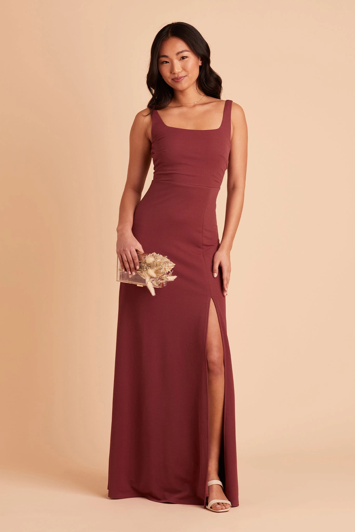 Alex Convertible Dress - Rosewood 6 Alex Convertible Dress - Rosewood - Image 4
