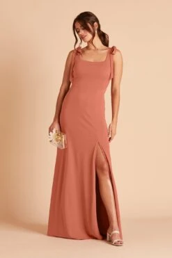 Alex Convertible Dress - Terracotta -Elegance Bridal Store BIRDY GREY ALEX CONVERTIBLE BRIDESMAID DRESS TERRACOTTA 02