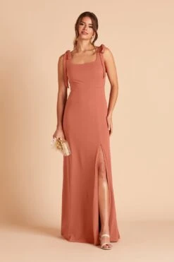 Alex Convertible Dress - Terracotta -Elegance Bridal Store BIRDY GREY ALEX CONVERTIBLE BRIDESMAID DRESS TERRACOTTA 03