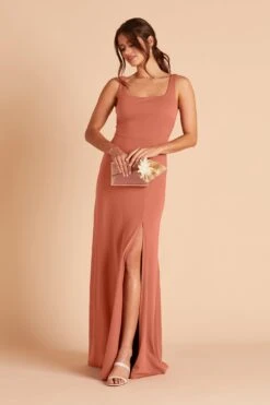 Alex Convertible Dress - Terracotta -Elegance Bridal Store BIRDY GREY ALEX CONVERTIBLE BRIDESMAID DRESS TERRACOTTA 09