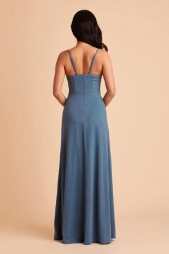 Ash Crepe Dress - Twilight -Elegance Bridal Store BIRDY GREY ASH BRIDESMAID DRESS TWILIGHT 05