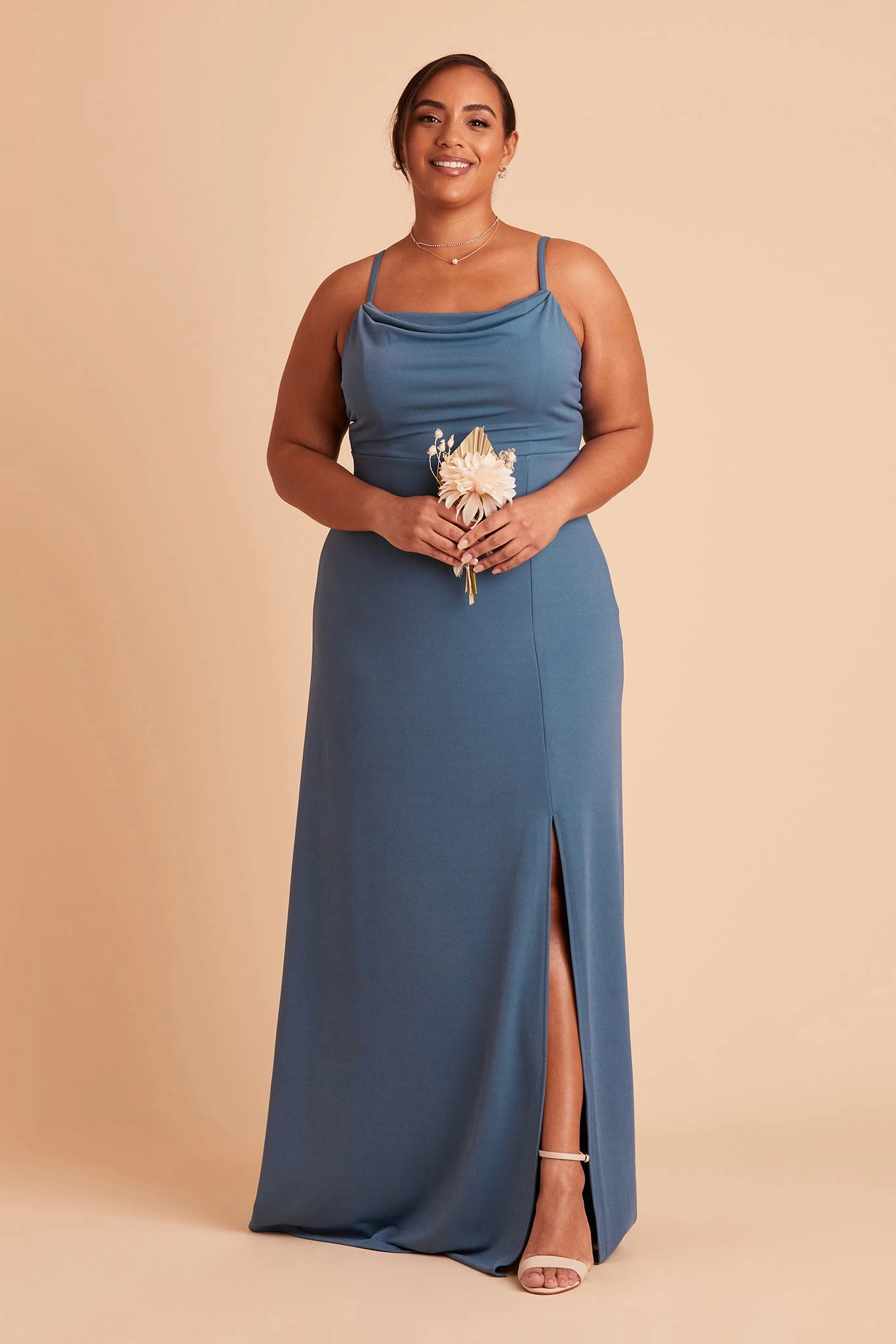 Ash Crepe Dress - Twilight