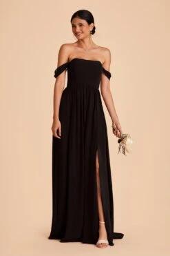 August Convertible Dress - Black 20 August Convertible Dress - Black -Elegance Bridal Store BIRDY GREY AUGUST CONVERTIBLE BRIDESMAID DRESS BLACK 02