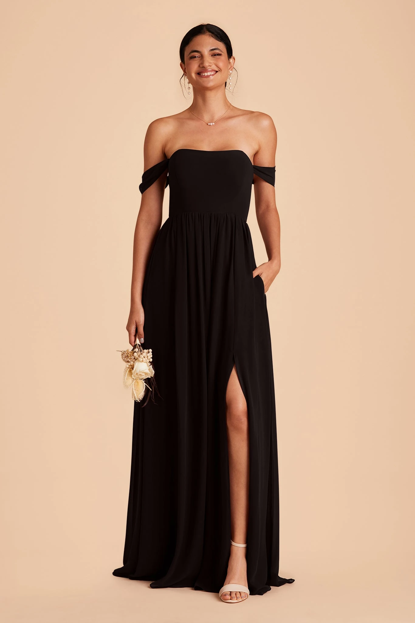 August Convertible Dress - Black 8 August Convertible Dress - Black - Image 6