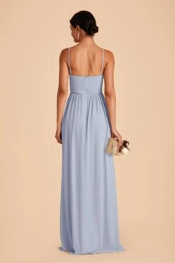 August Convertible Dress - Dusty Blue -Elegance Bridal Store BIRDY GREY AUGUST CONVERTIBLE BRIDESMAID DRESS DUSTY BLUE 08