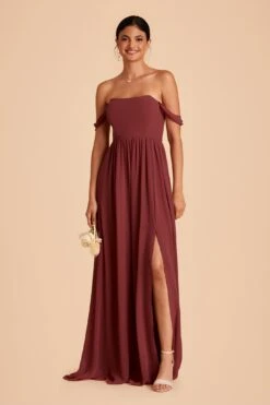 August Convertible Dress - Rosewood