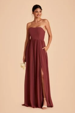 August Convertible Dress - Rosewood -Elegance Bridal Store BIRDY GREY AUGUST CONVERTIBLE BRIDESMAID DRESS ROSEWOOD 03