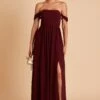 August Convertible Dress - Cabernet