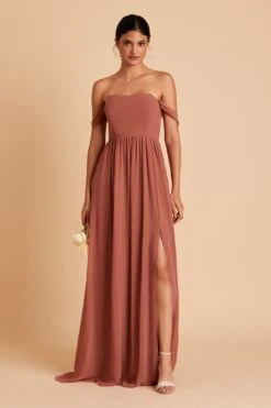 August Convertible Dress - Desert Rose