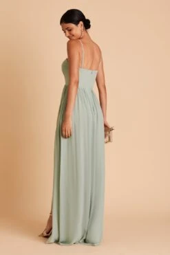 August Convertible Dress - Sage 30 August Convertible Dress - Sage -Elegance Bridal Store BIRDY GREY AUGUST CONVERTIBLE BRIDESMAID JUMPSUIT SAGE 09