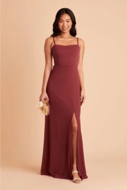 Benny Crepe Dress - Rosewood 16 Benny Crepe Dress - Rosewood -Elegance Bridal Store BIRDY GREY BENNY BRIDESMAID DRESS ROSEWOOD 04