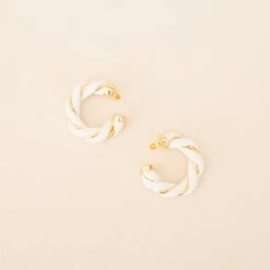 Braided Hoop Earrings