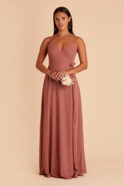 Cindy Chiffon Dress - Desert Rose -Elegance Bridal Store BIRDY GREY CINDY CONVERTIBLE BRIDESMAID DRESS DESERT ROSE 03