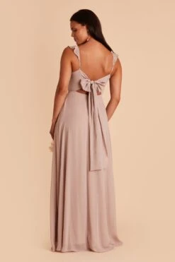 Doris Chiffon Dress - Taupe -Elegance Bridal Store BIRDY GREY DORIS CONVERTIBLE BRIDESMAID DRESS TAUPE 05