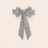 Liz Flower Girl Sash - Sheen Gray -Elegance Bridal Store BIRDY GREY ELIZABETH FLOWER GIRL SASH DOVE GRAY 01