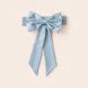 Liz Flower Girl Sash - Sheen Light Blue -Elegance Bridal Store BIRDY GREY ELIZABETH FLOWER GIRL SASH DUSTY BLUE 01