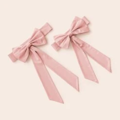 Liz Flower Girl Sash - Sheen Light Pink -Elegance Bridal Store BIRDY GREY ELIZABETH FLOWER GIRL SASH DUSTY ROSE 04