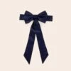 Liz Flower Girl Sash - Sheen Navy -Elegance Bridal Store BIRDY GREY ELIZABETH FLOWER GIRL SASH NAVY 01