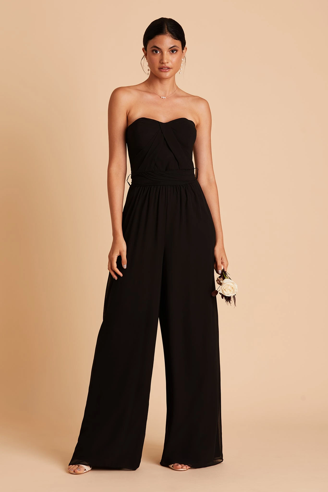 Gigi Convertible Jumpsuit - Black 5 Gigi Convertible Jumpsuit - Black - Image 3